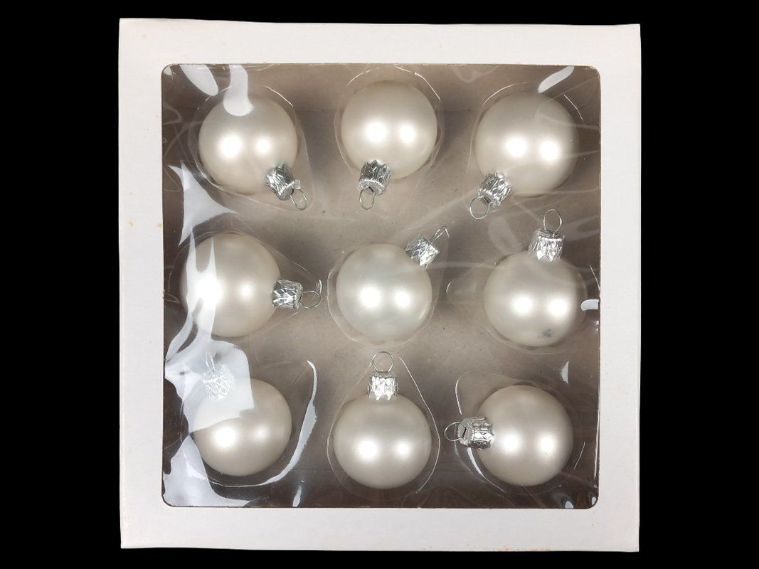 Interio Toutes les décorations: INTERIO Weihnachtskugel Set Weiss – Neuf avec emballage d'origine à Hünenberg par Restwert_Zug 2