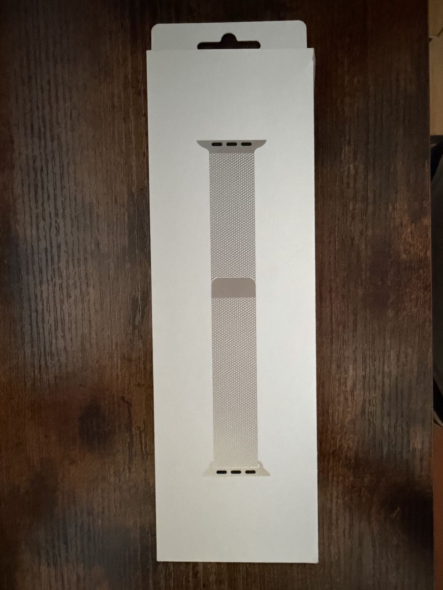 Apple Bracciali & Braccialetti: Original Apple Silver Milanese Loop (45mm) – Usato da Beinwil am See venduto da hugi016 2