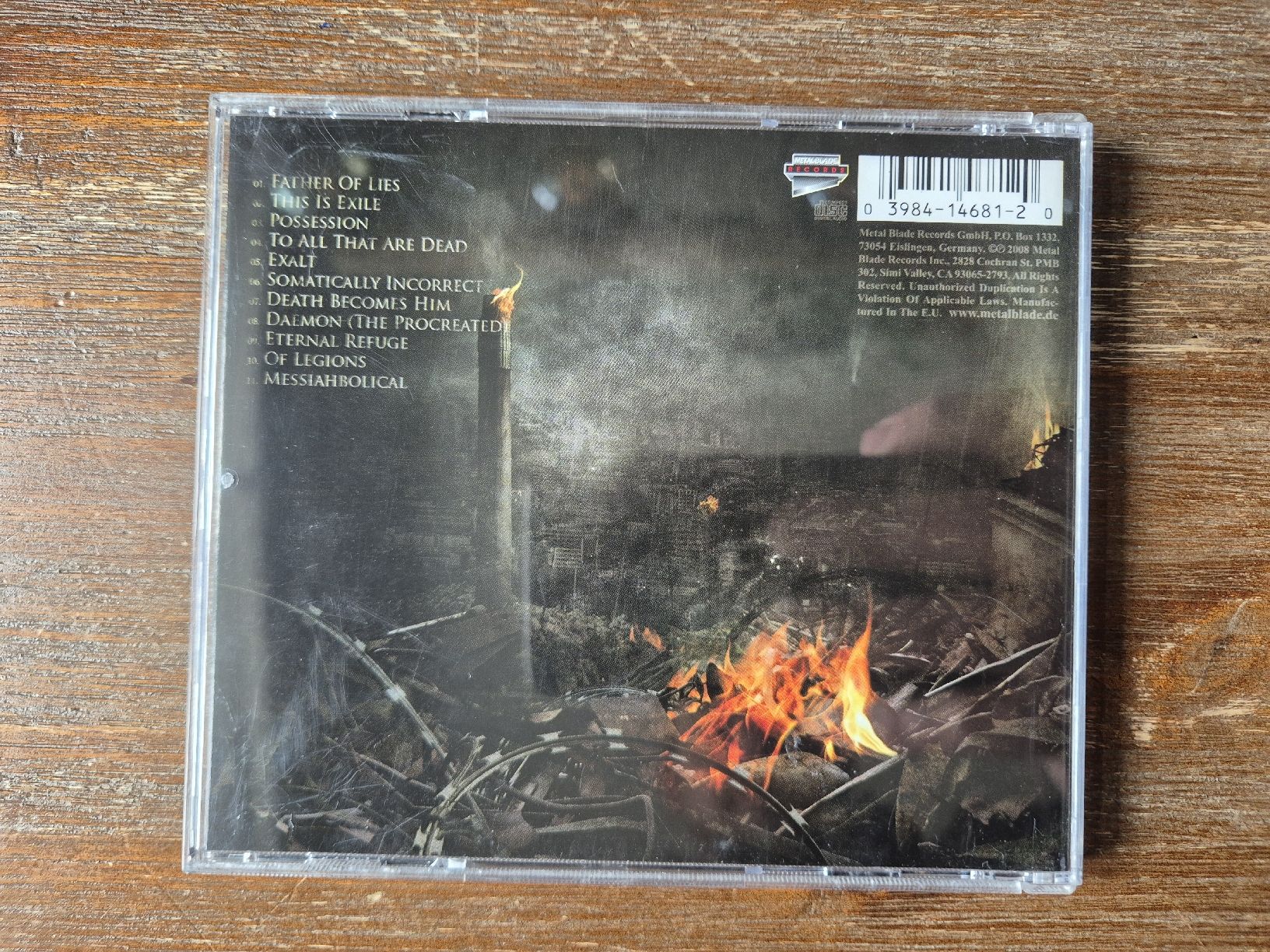 CD: Whitechapel - This Is Exil [CD - Deathcore] – Usato da Dulliken venduto da Eloah 1