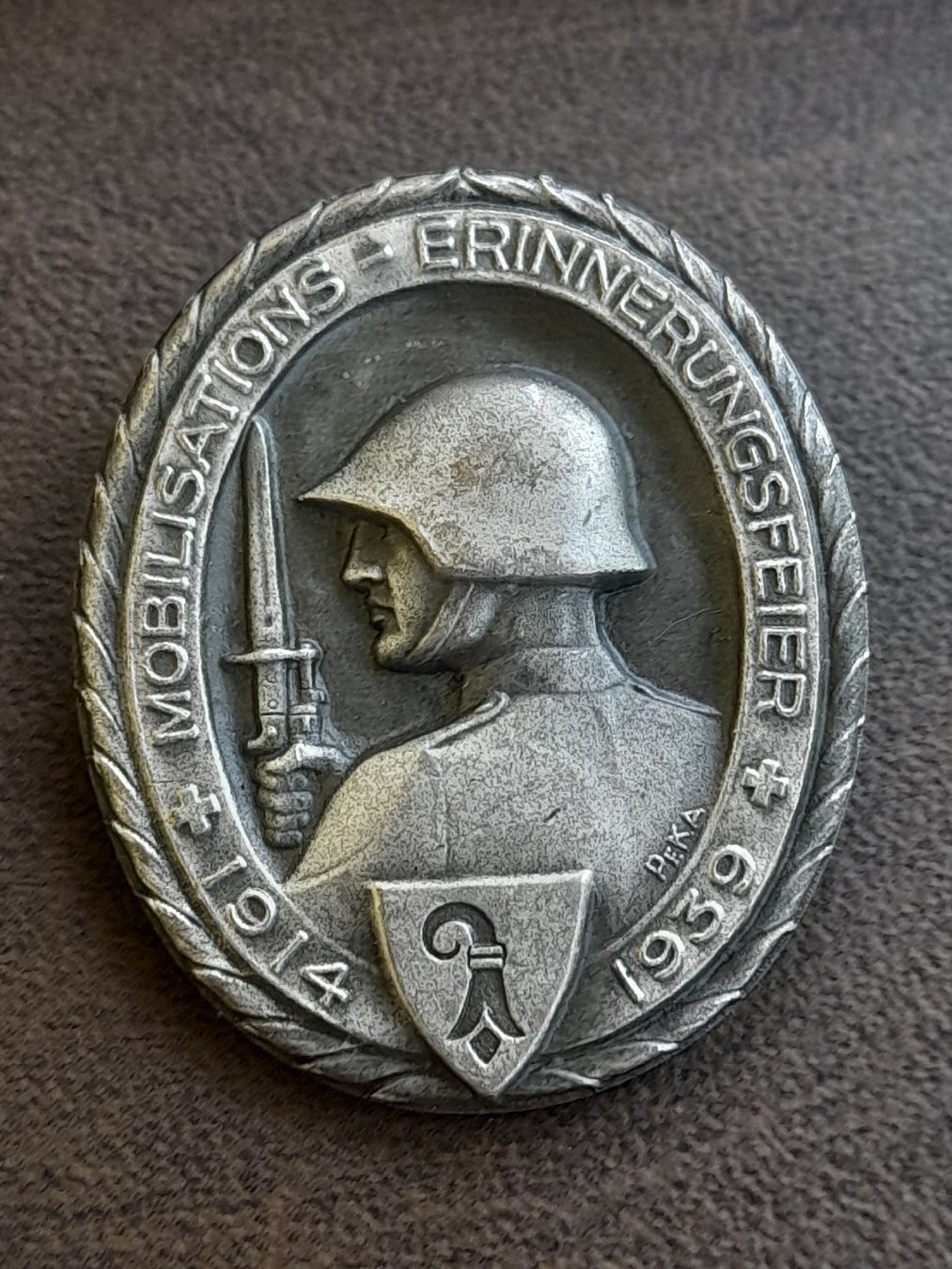 Broches & Aiguilles: Lot, 5 Schweizer Abzeichen, Anhänger, Brosche – D'occasion à Basel par Basel_20 2