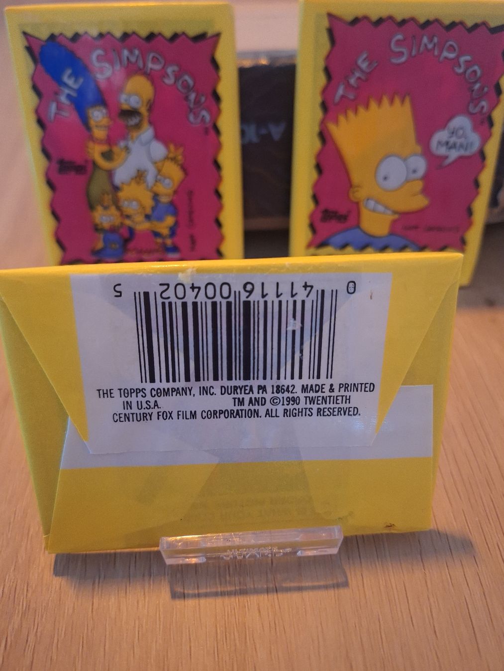 Topps Cartes à collectionner: The Simpsons Topps Karten 1990 – Neuf (Voir description) à Zürich par Grendi_Cards 1