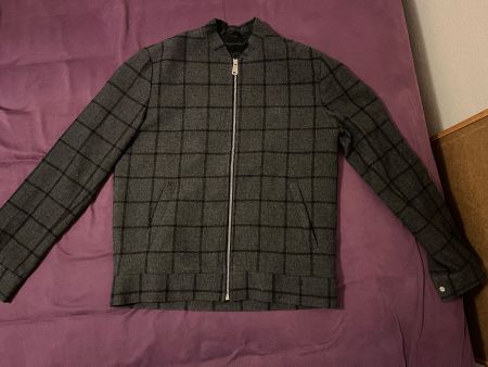 Les Deux Jacke, WIE NEU, kariert grau Grösse M