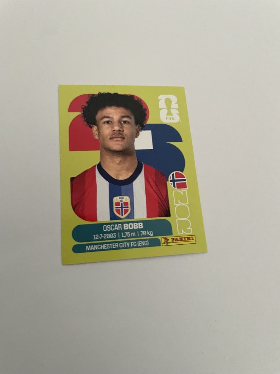 Panini Carte collezionabili: FIFA WM 2026 Oscar Bobb NOR 20 – Nuovo (secondo la descrizione) da Winterthur venduto da Cobraforce