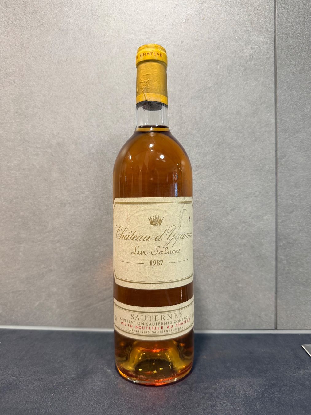 Yquem Vino: Château d’Yquem 1987 – Usato da Lutry venduto da Whisky.taster
