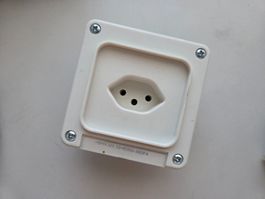 Steckdose weiss Unterputz UP Montage T13 Typ13 ABB NUPU IP22