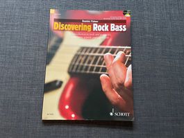DISCOVERING ROCK BASS *NOTENBUCH & CD* SCHOTT*DOMINIC PALMER