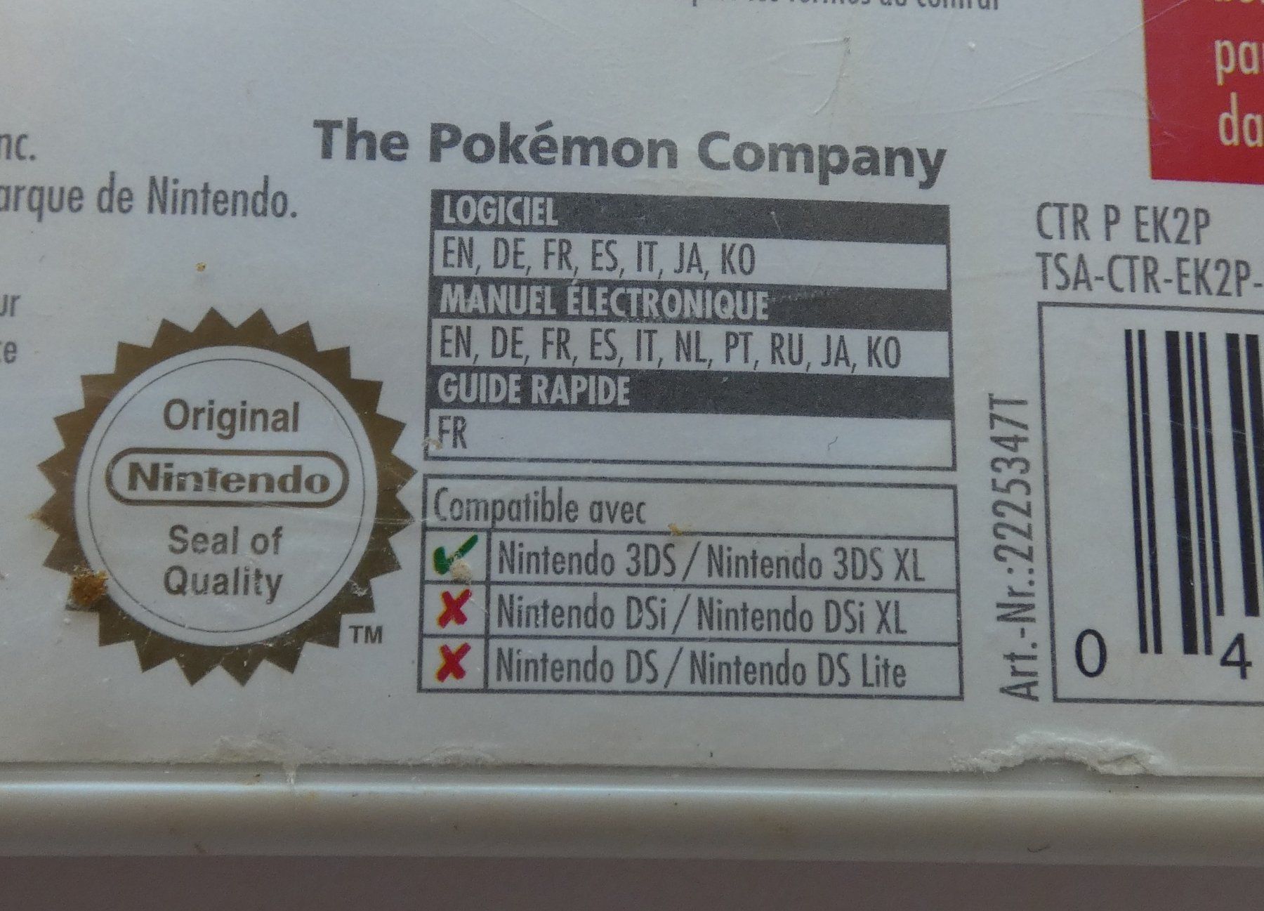Pokémon Giochi: Nintendo 3DS - POKEMON Y – Usato da La Sarraz venduto da classicworldcoins 2