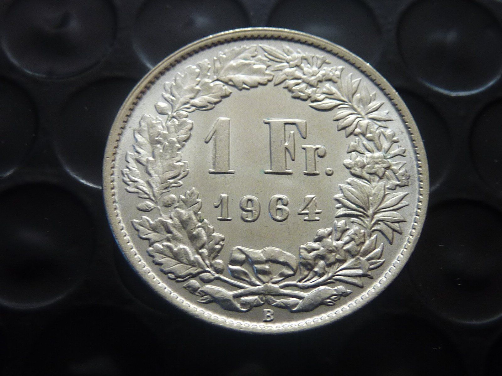 Tutti le monete: Silber 1 Fr.  1964  unz. stgl. – Nuovo (secondo la descrizione) da Seon venduto da aee_7gpz