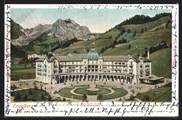 AK Engelberg, Die Kuranstalt, 1904