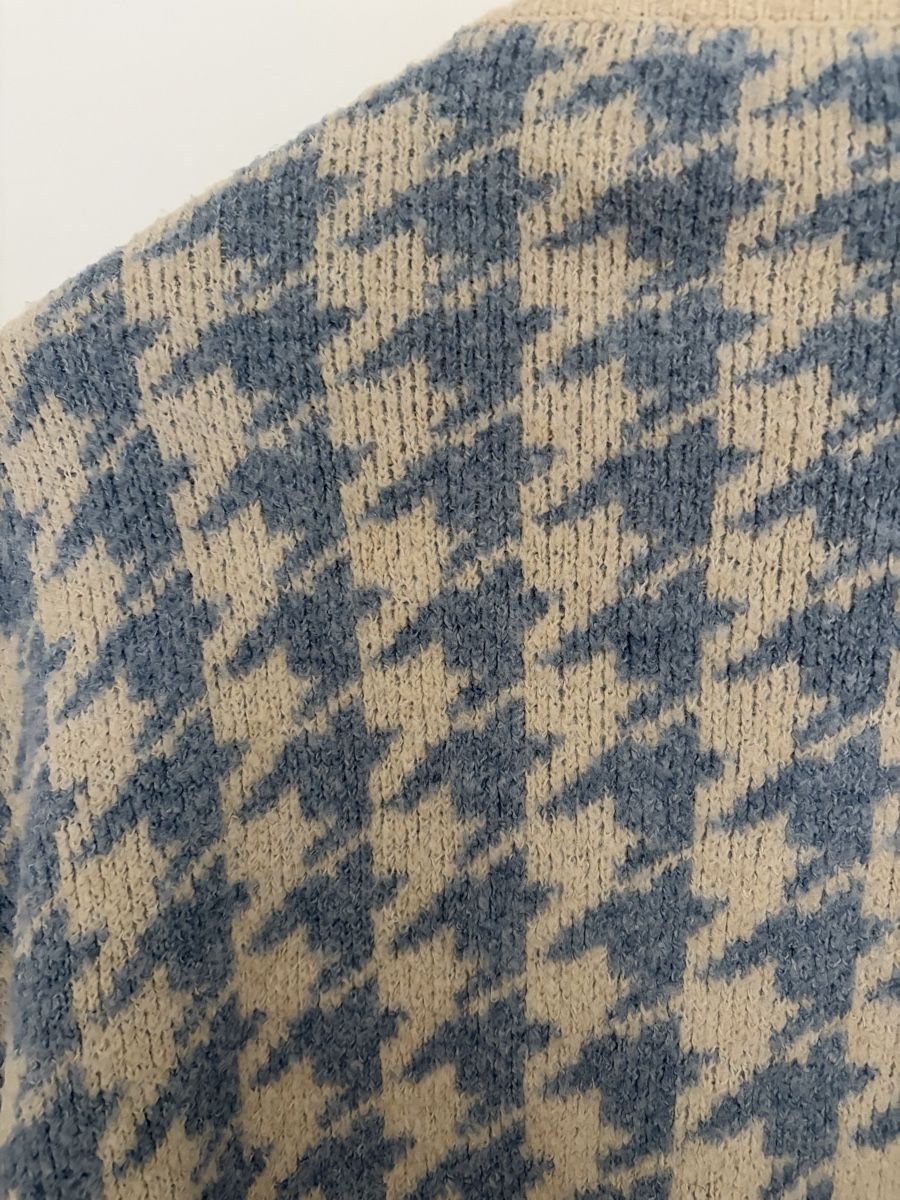 Pull&Bear Maglioni & Felpe: Cozy Houndstooth Cardigan  – Usato da Zürich venduto da cha_l8t5 2
