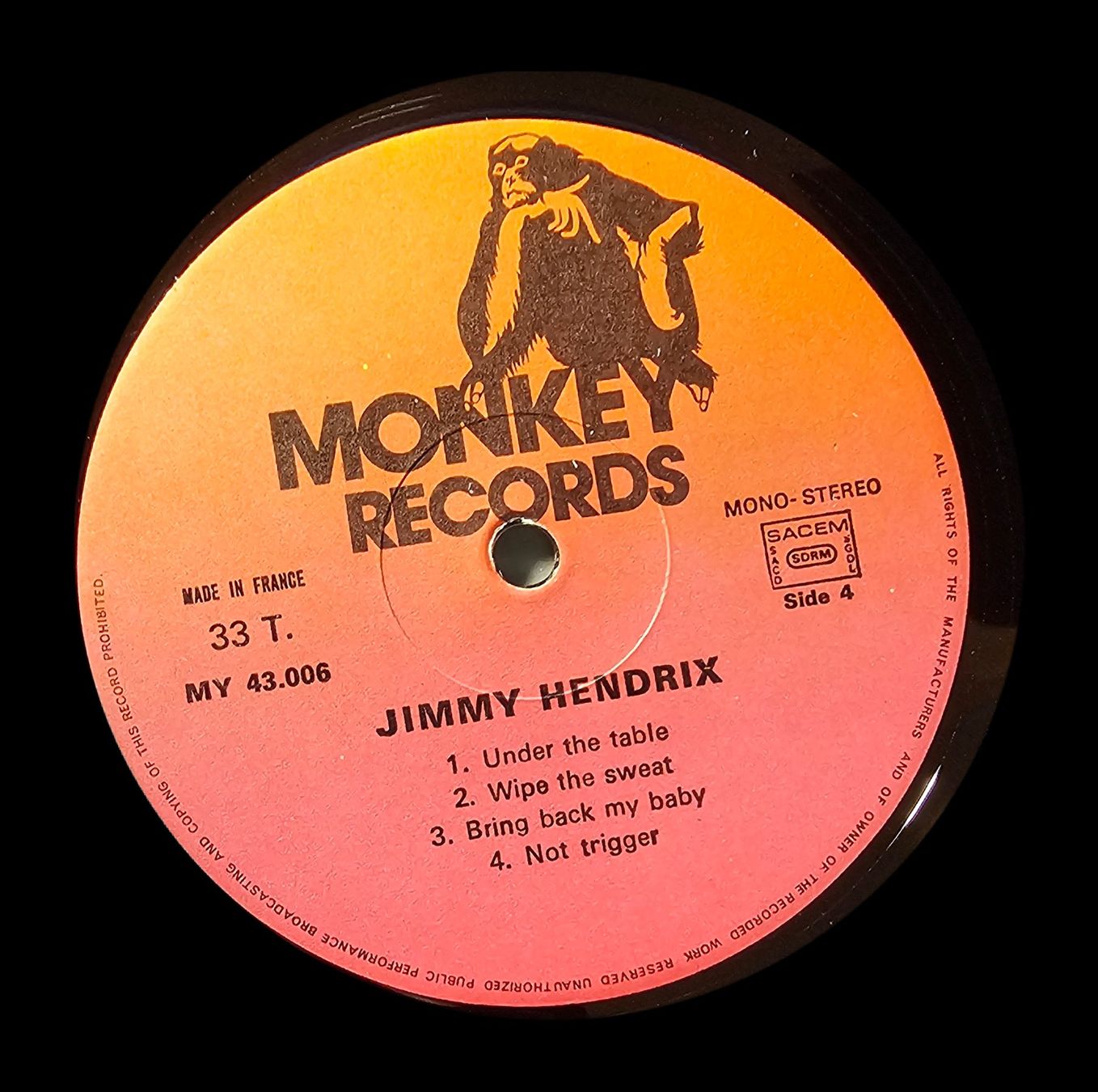 Schallplatten: Jimmy Hendrix - Jeff Beck - Jimmy Page - Eric Clapton – Gebraucht aus Wahlen b. Laufen von Cg10 4