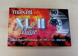 1x bis 7x MAXELL XL II 90 Leer-Kassetten - NEU & ungeöffnet
