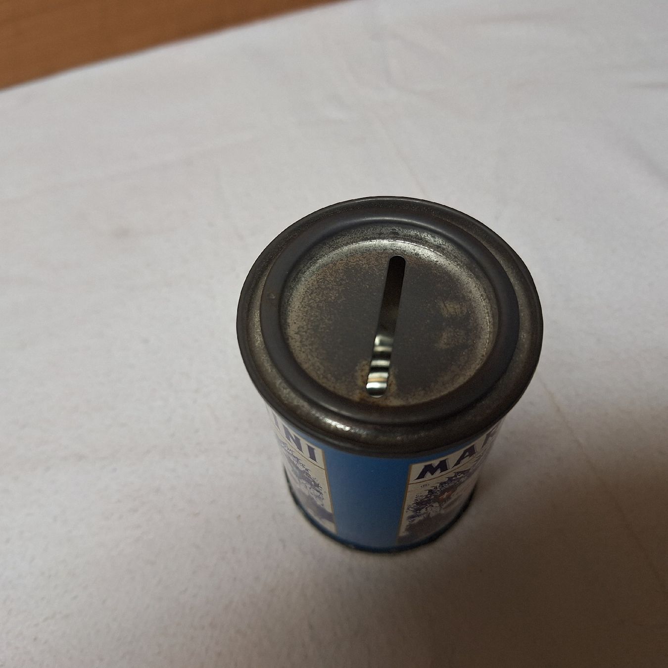 Salvadanai: Vintage Martini Spardose, Büchse Blech – Usato da Winterthur venduto da Goldpipau 4