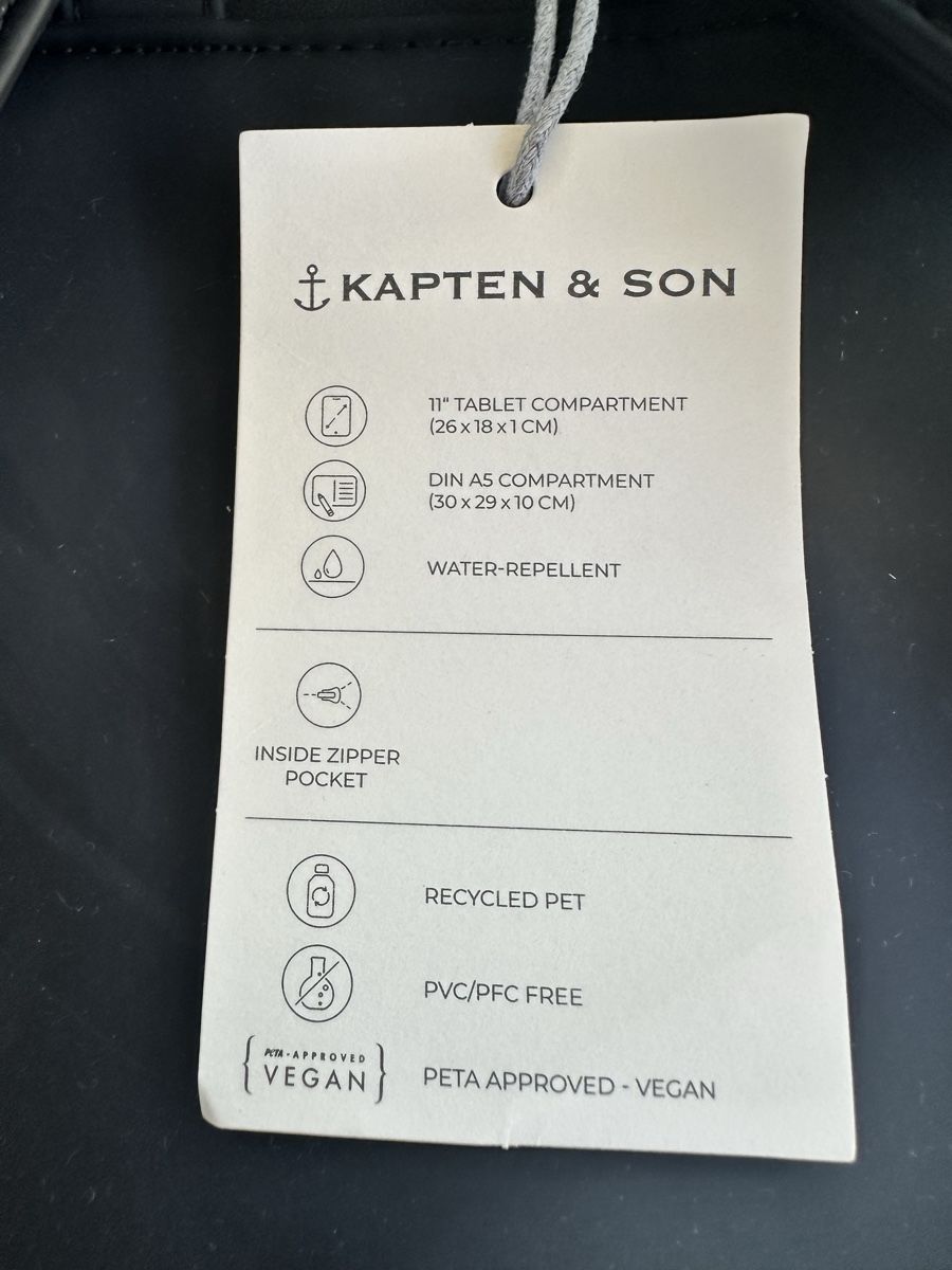 Kapten & Son Zaini: Kapten & Son Rucksack klein – Nuovo e nell'imballaggio originale da Therwil venduto da Delia92 3