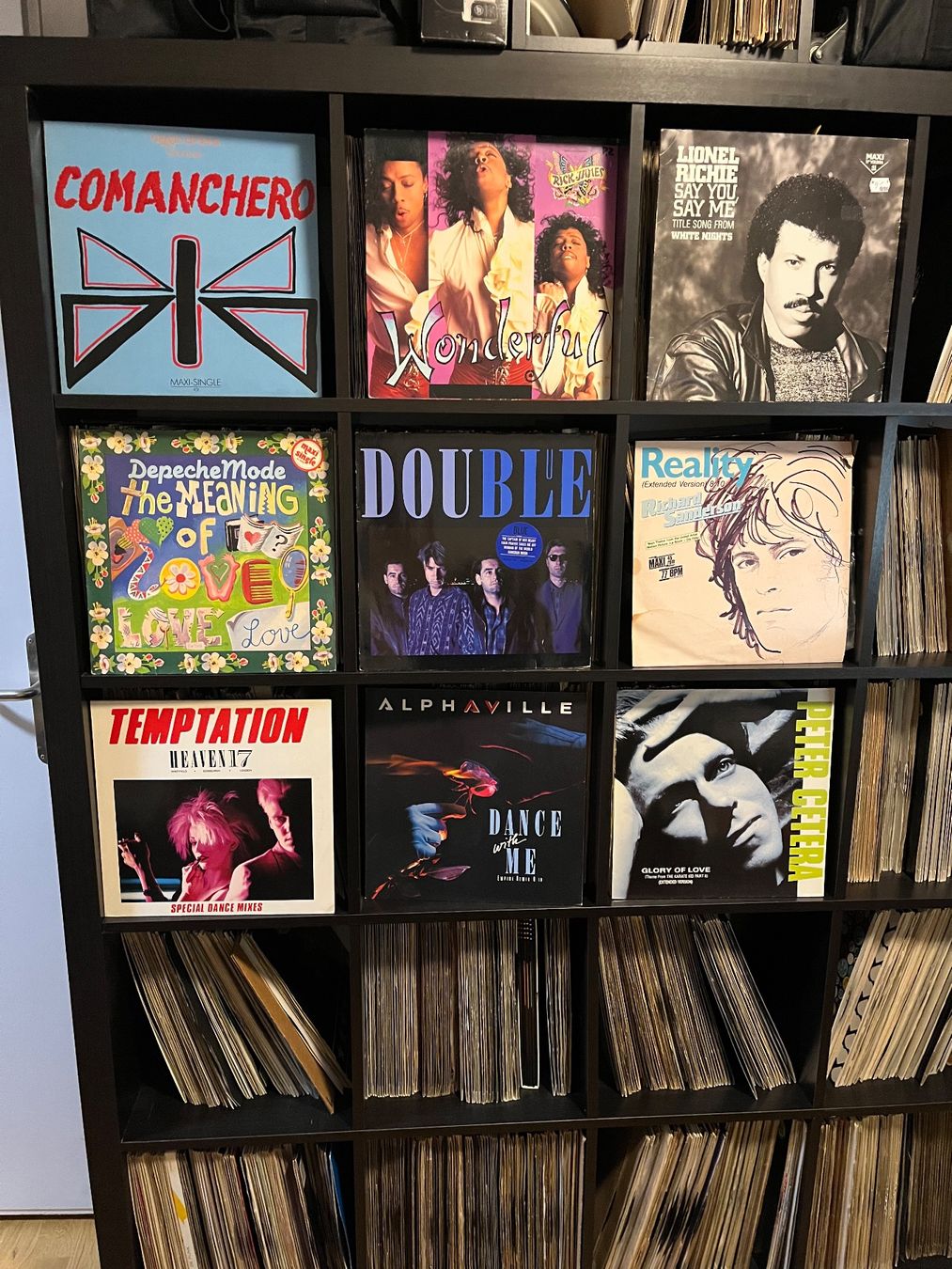 Dischi in vinile: 9 x 80s Maxi  (Depeche Mode, Alphaville, Peter Cetera ) – Usato da Frauenfeld venduto da Philz
