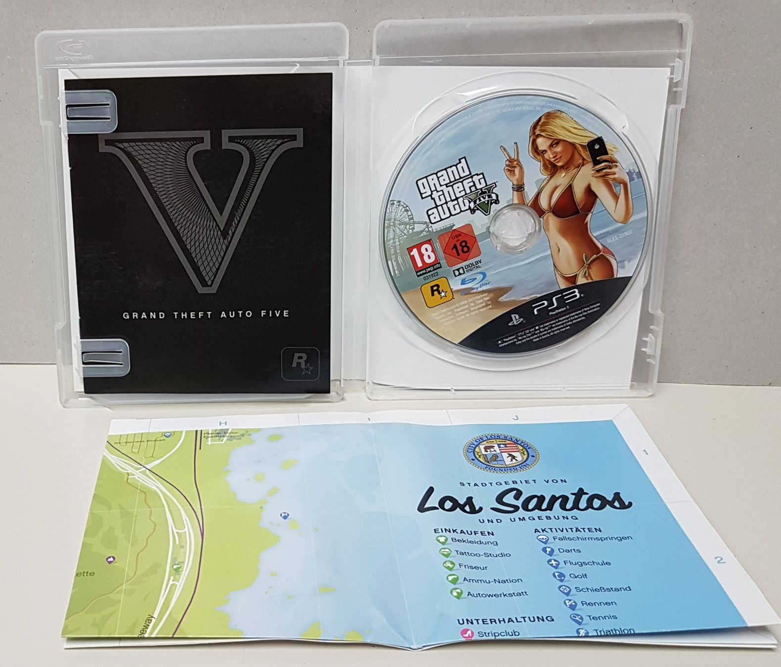 Sony Spiele: Grand Theft Auto 5 / GTA V   PS3 – Gebraucht aus Schüpfheim von Games_Spielkonsolen 1