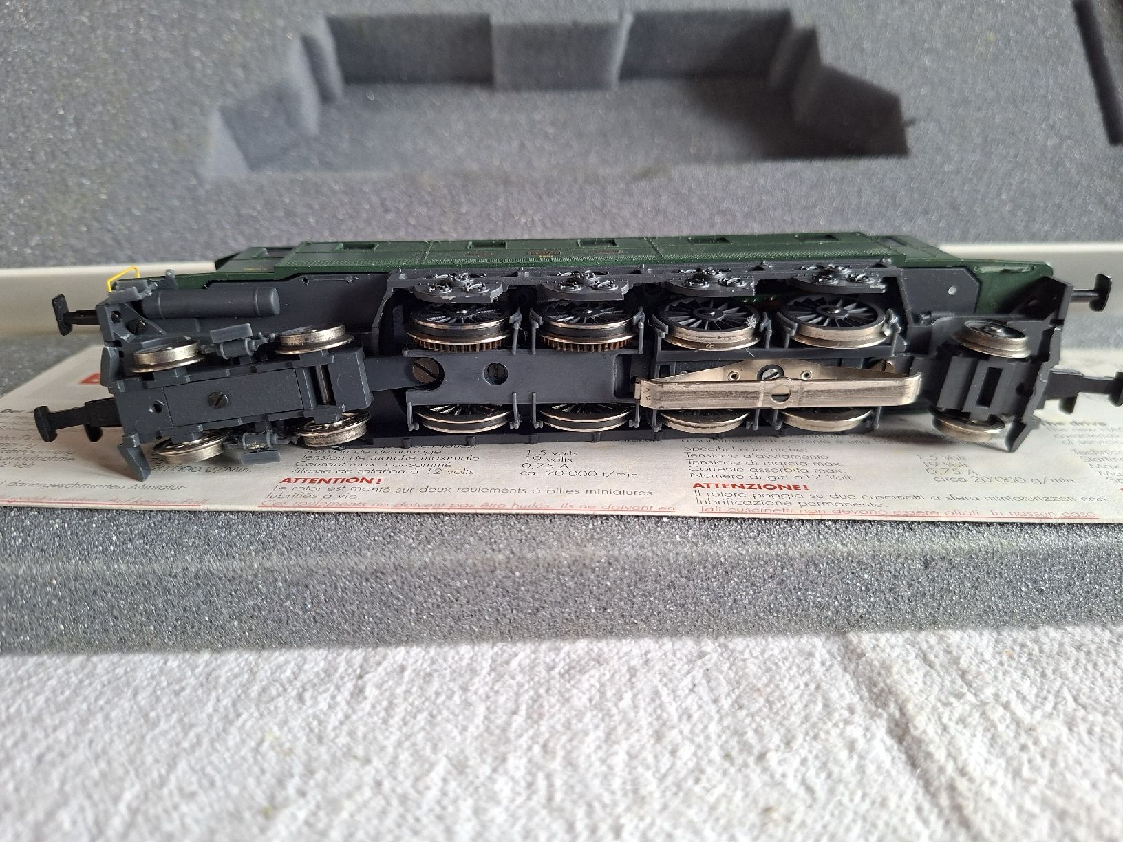 Hag Modellini di ferrovie: HAG Ae 4/7 SBB Grün AC Nr. 138 – Usato da Lohn-Ammannsegg venduto da schwerti53 3