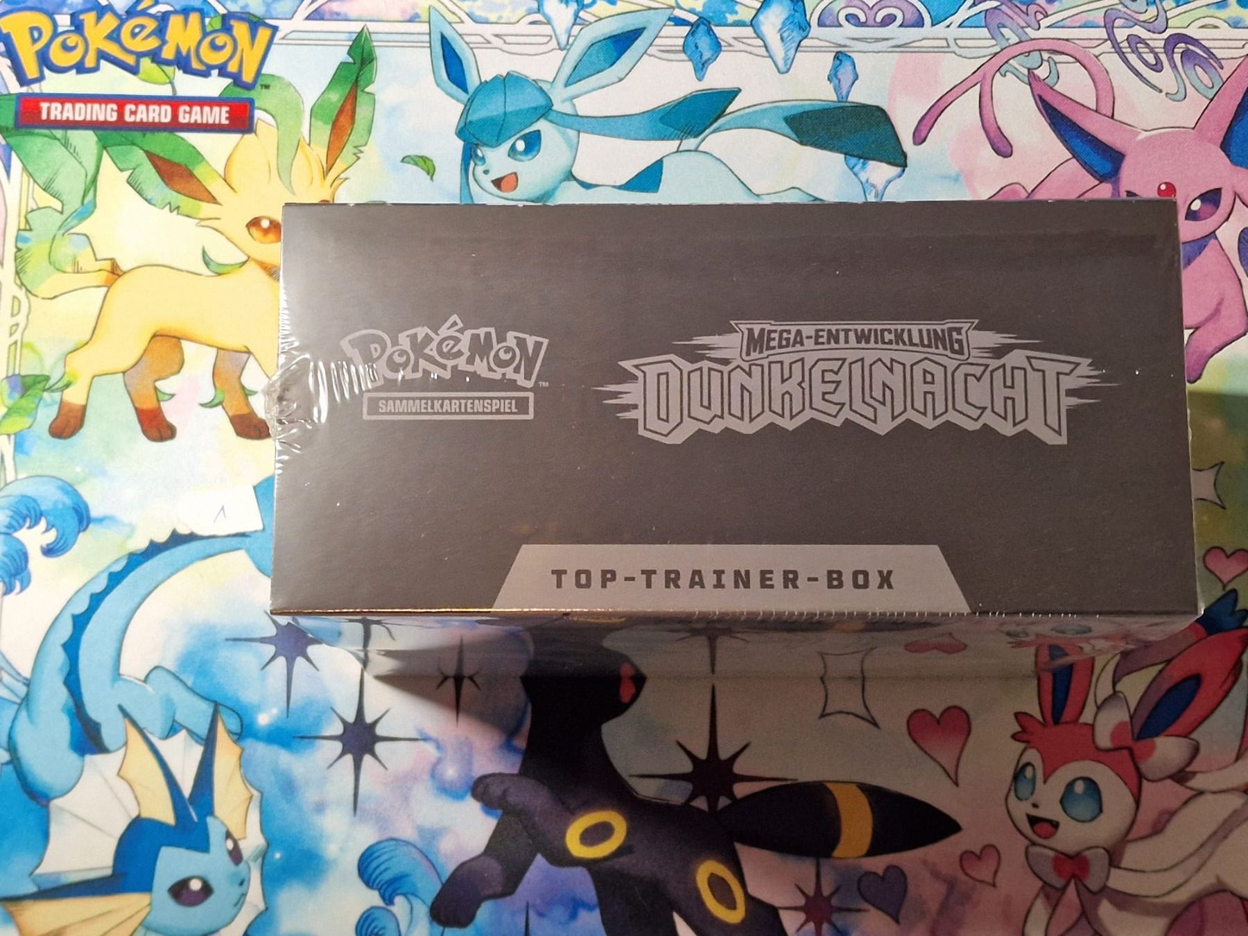 Pokémon Carte collezionabili: Mega-Entwicklung: Dunkelnacht Top-Trainer-Box -DE- , ME05 – Nuovo e nell'imballaggio originale da Winterthur venduto da andrekeller95 1