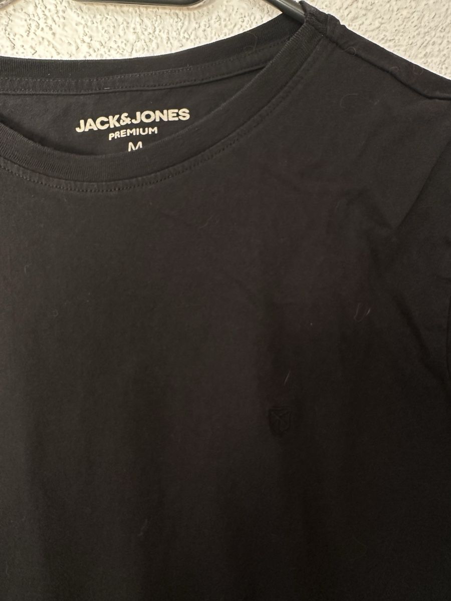 Jack & Jones T-shirt: Schwarzes Jack&Jones T-Shirt Gr. M Herren Baumwolle Basic – Nuovo (secondo la descrizione) da Oberurnen venduto da jasmin2fel 1