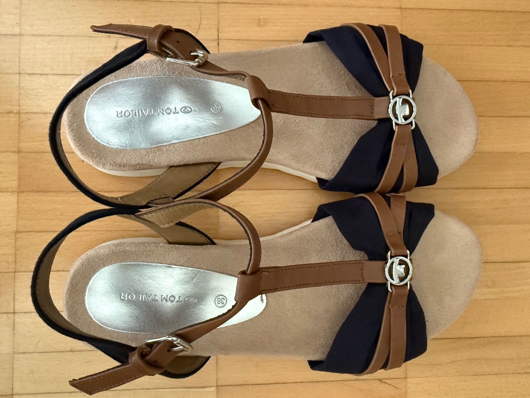 Tom Tailor Scarpe da donna: Tom Tailor Sandaletten blau Grösse 36 – Usato da Dänikon ZH venduto da Smiline