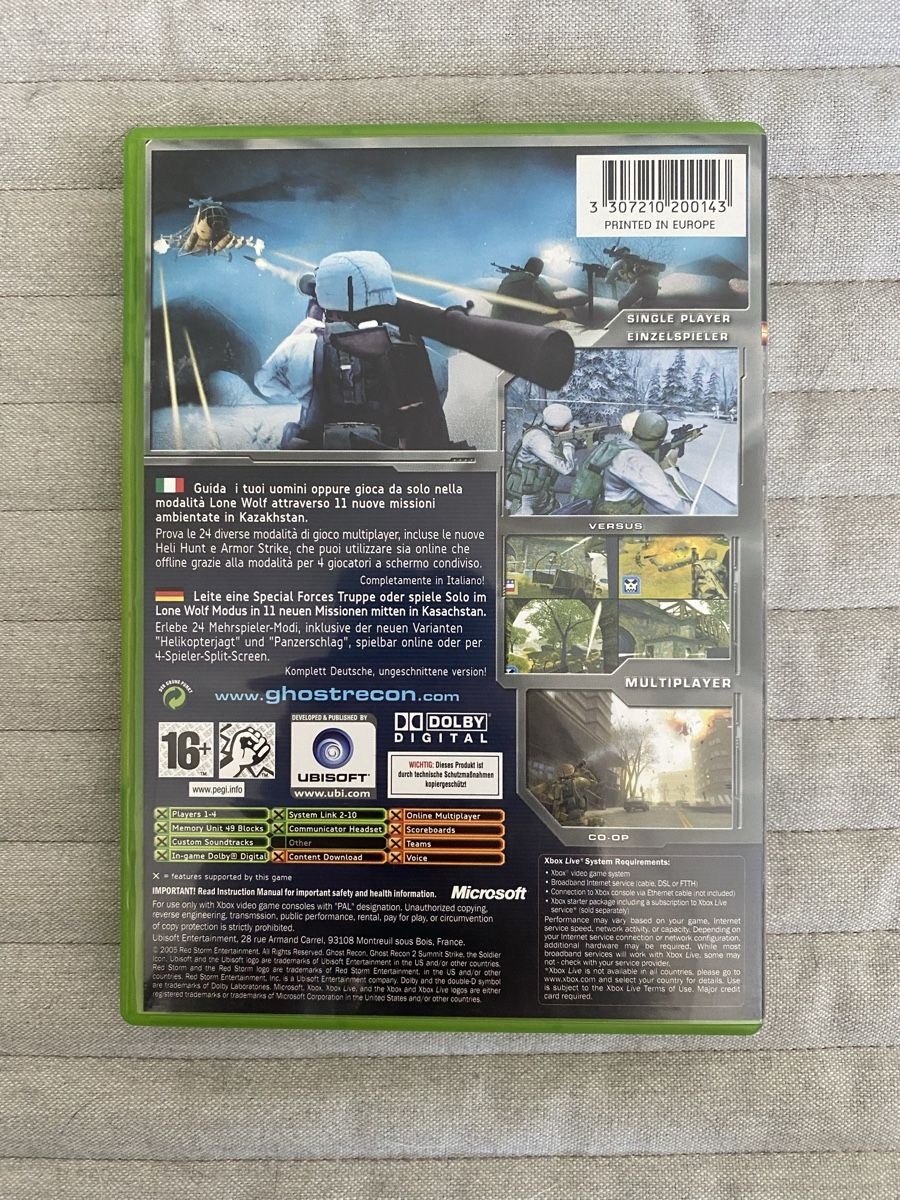 Microsoft Spiele: Tom Clancy's Ghost Recon 2: Summit Strike für Xbox – Gebraucht aus Thunstetten von Virus_33 2