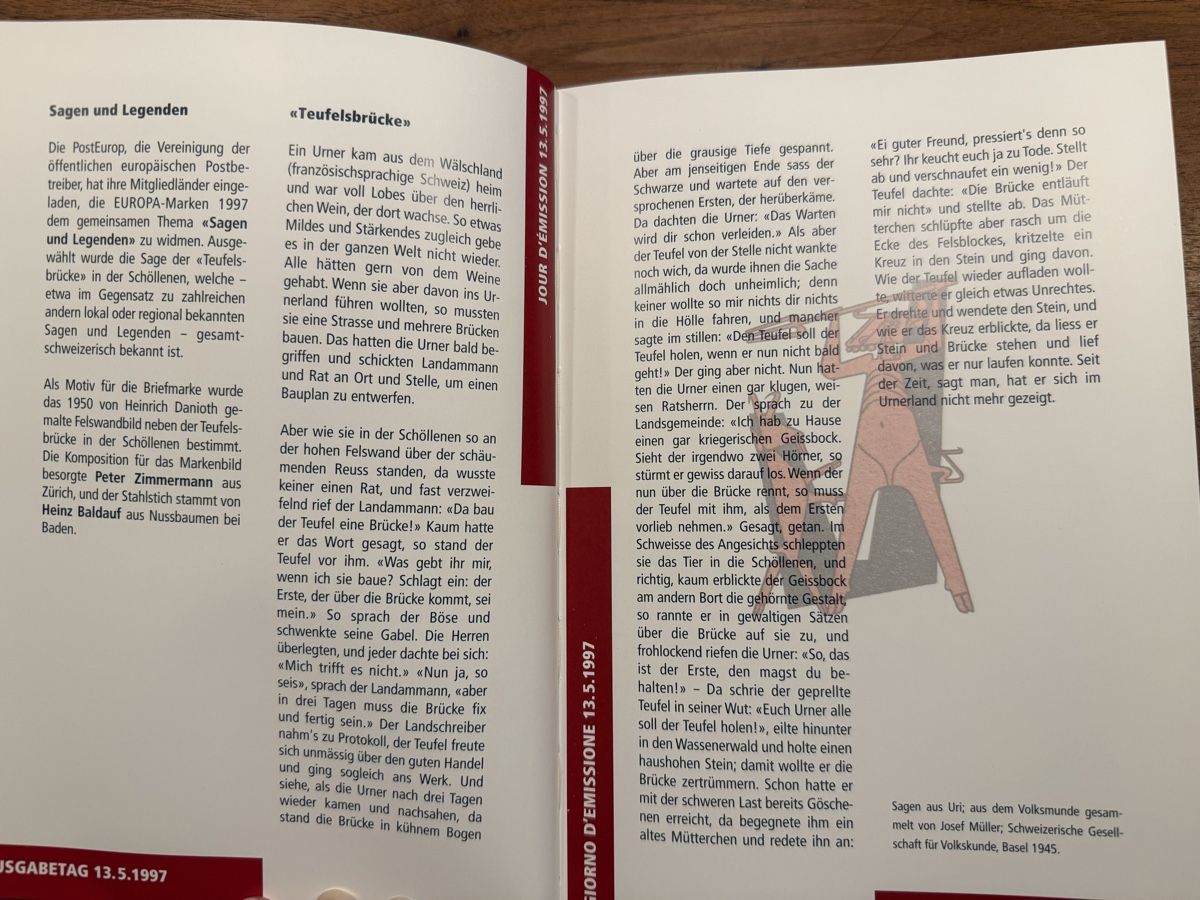 Tous les timbres: Jahrbuch 1997 – D'occasion à Altdorf UR par Sanna08 8