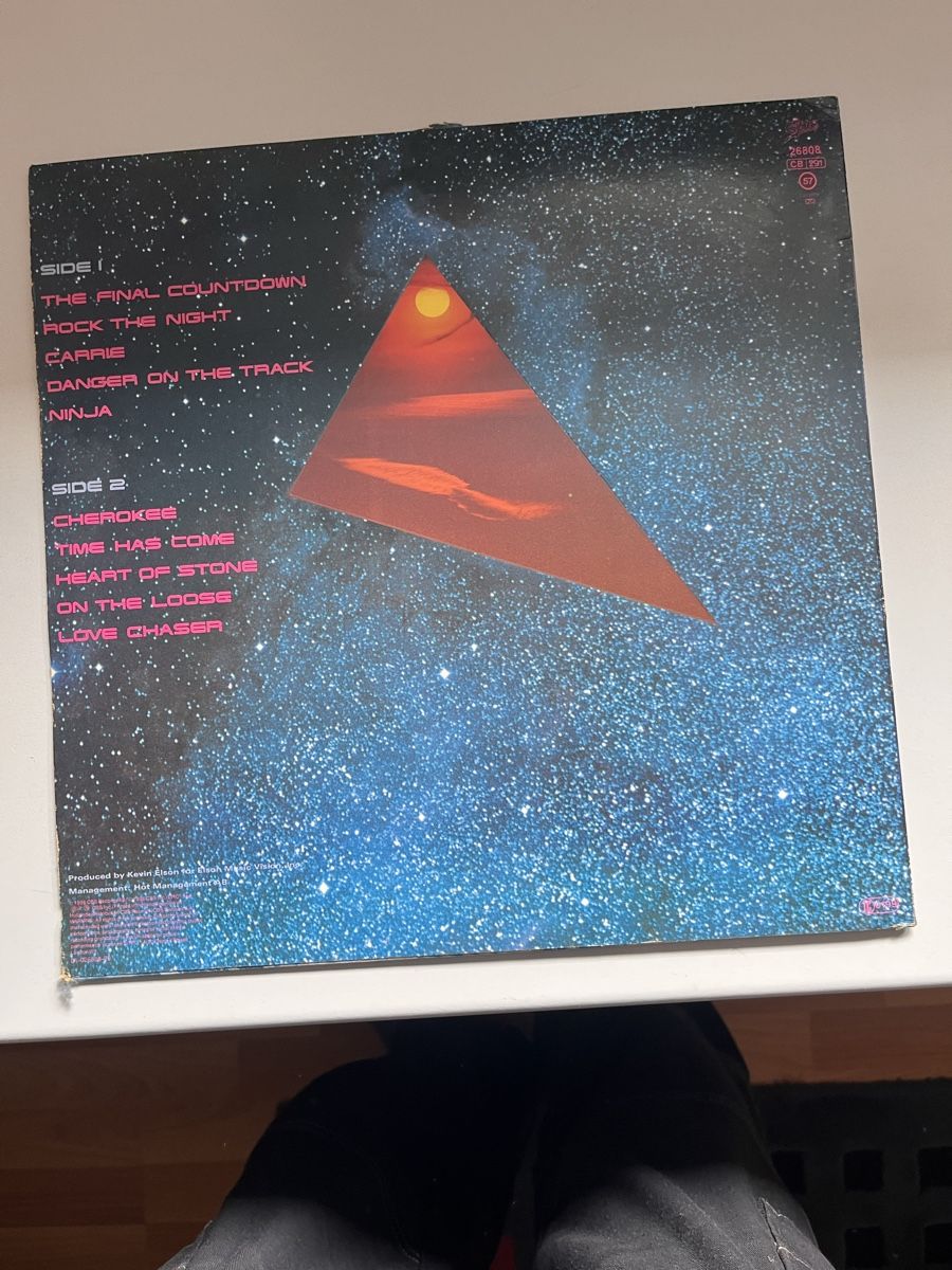 Schallplatten: Europe "The Final Countdown" LP  – Gebraucht aus Roggwil BE von WULU 1