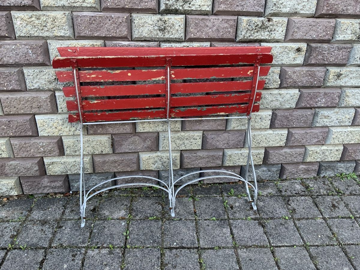 Bancs: Antiker Gartenbank Klappbar  – D'occasion à Willisau par Minali 3