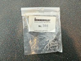 Sommerfeldt  H0 308 SBB Hängestütze für 4 Seitenhalter