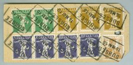 1910 Schweiz Bedarfspost