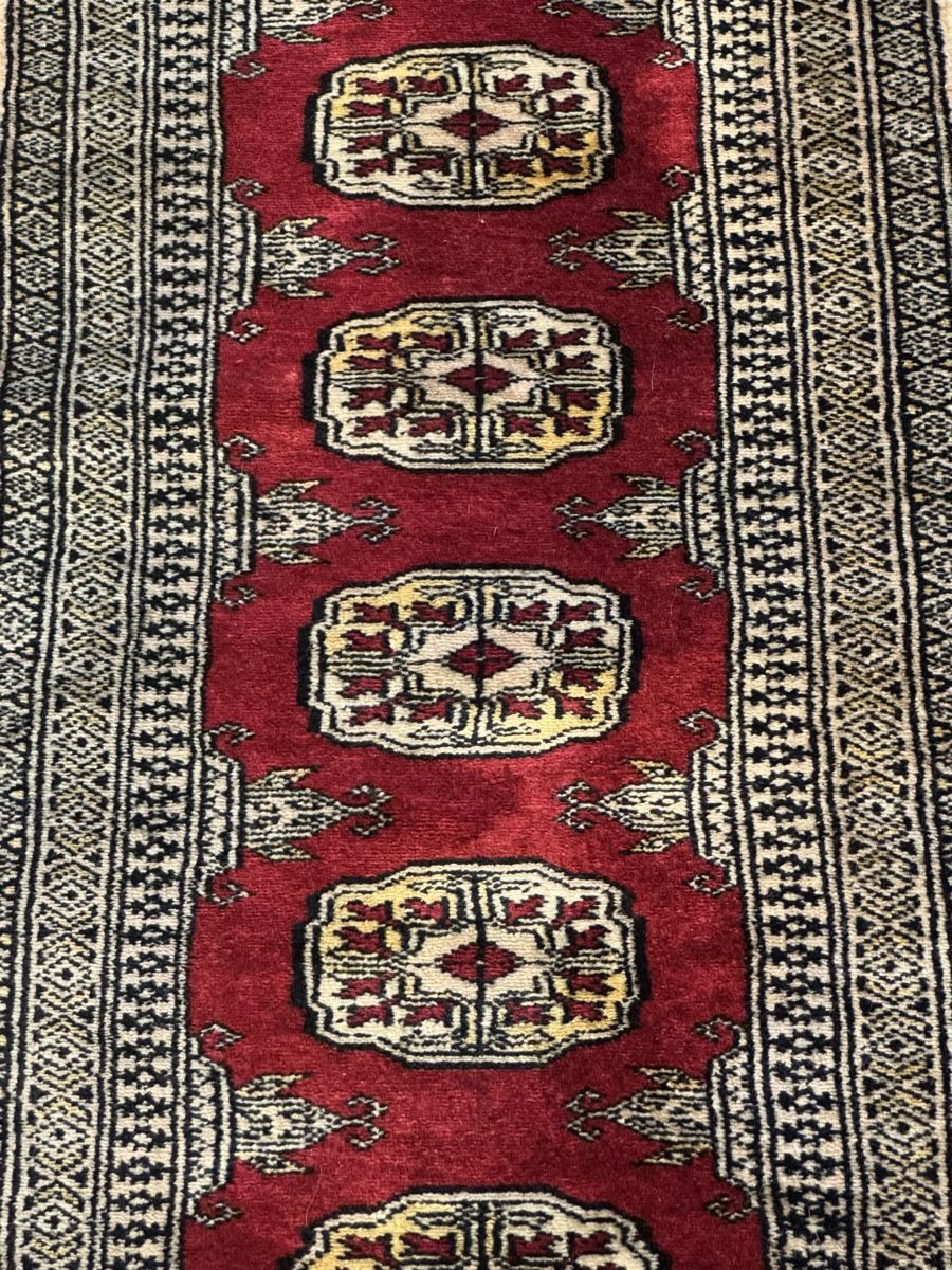 Teppiche: Schmaler Läufer, Turkmen-Bokhara – Gebraucht aus Liestal von galerie_nategh 3