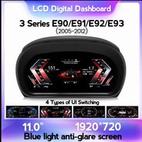 BMW E90 DIGITAL LCD DASHBOARD / DIGITAL TACHO / NEW / NUOVO