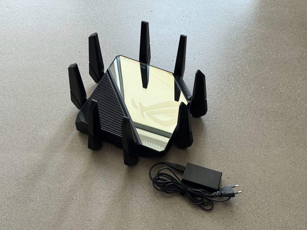 ASUS ROG Rapture GT-AXE16000 Wi-Fi 6E Router inkl. Garantie (Gebraucht ...