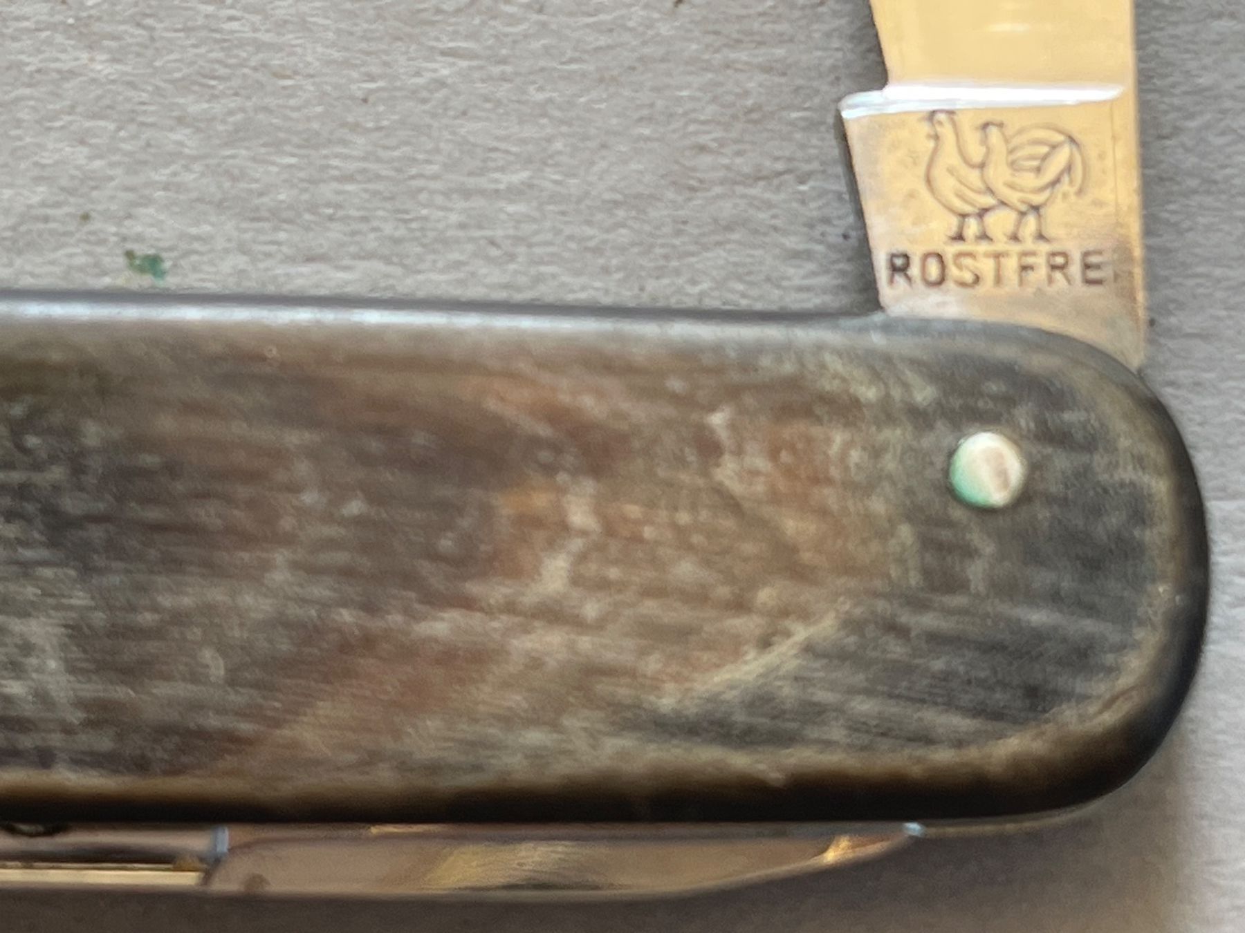 Solingen Couteaux de poche: Altes Sackmesser 80 mm - Horn – D'occasion à Zürich par FV.vintage 2
