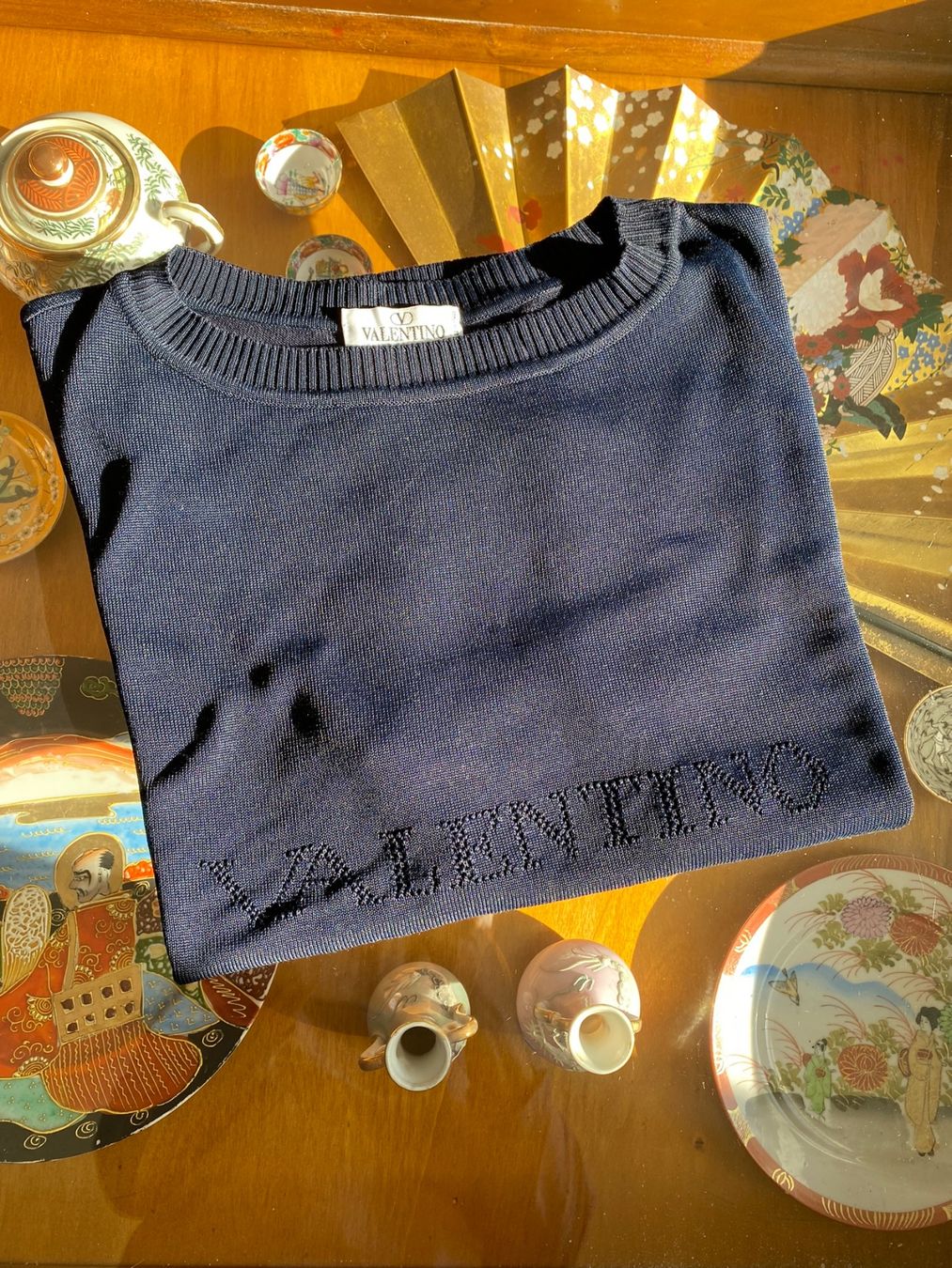 Pullover & Sweatshirts: VALENTINO GARAVANI - Kurzarm Pullover – Gebraucht aus Besazio von lionheart63 4