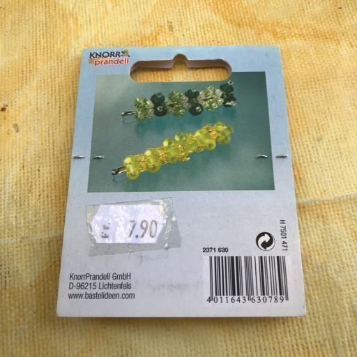Haarschmuck: LOT HAARKLAMMER MIT SIEB SILBERFARBEN – Neu und originalverpackt aus Ostermundigen von crazy-horse-1840 4