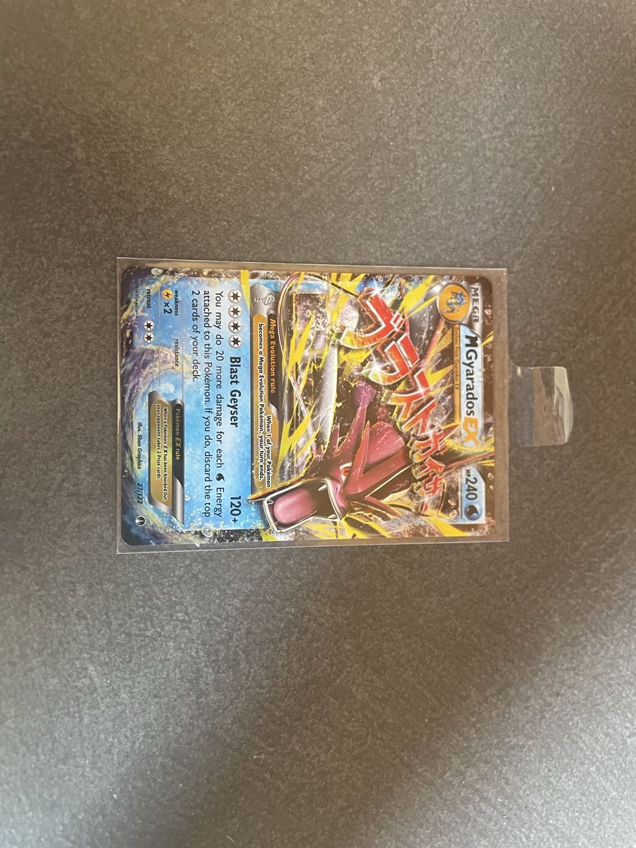 Pokémon Cartes à collectionner: MGyaradosEx 27 – D'occasion à Daillon par Swisscards-shop