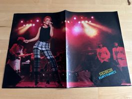 EURYTHMICS ANNIE LENNOX DAVE STEWART tolle Poster + Berichte
