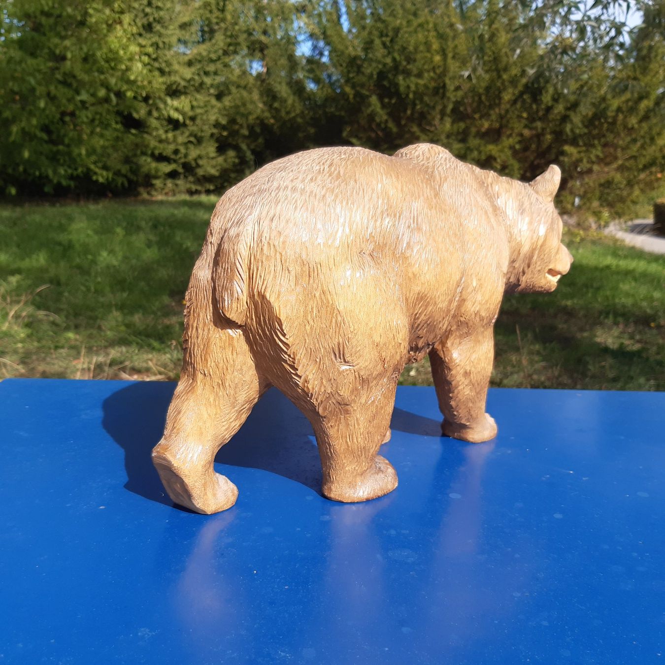Figuren: Holzbär handgeschnitzt – Gebraucht aus Hallau von defolant 5