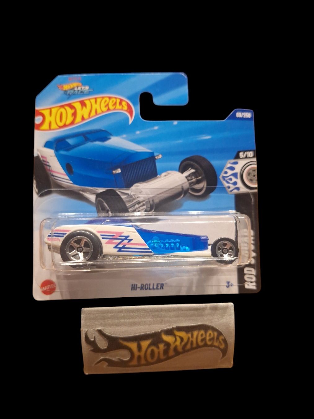 Hot Wheels Modellini d'auto: Hot Wheels Rod Squad 2025 Hi-Roller 5/10 S – Nuovo e nell'imballaggio originale da Adlikon venduto da Mmartin0
