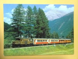Rhätische Bahn Elek. Lokomotive Salon Speisewagen