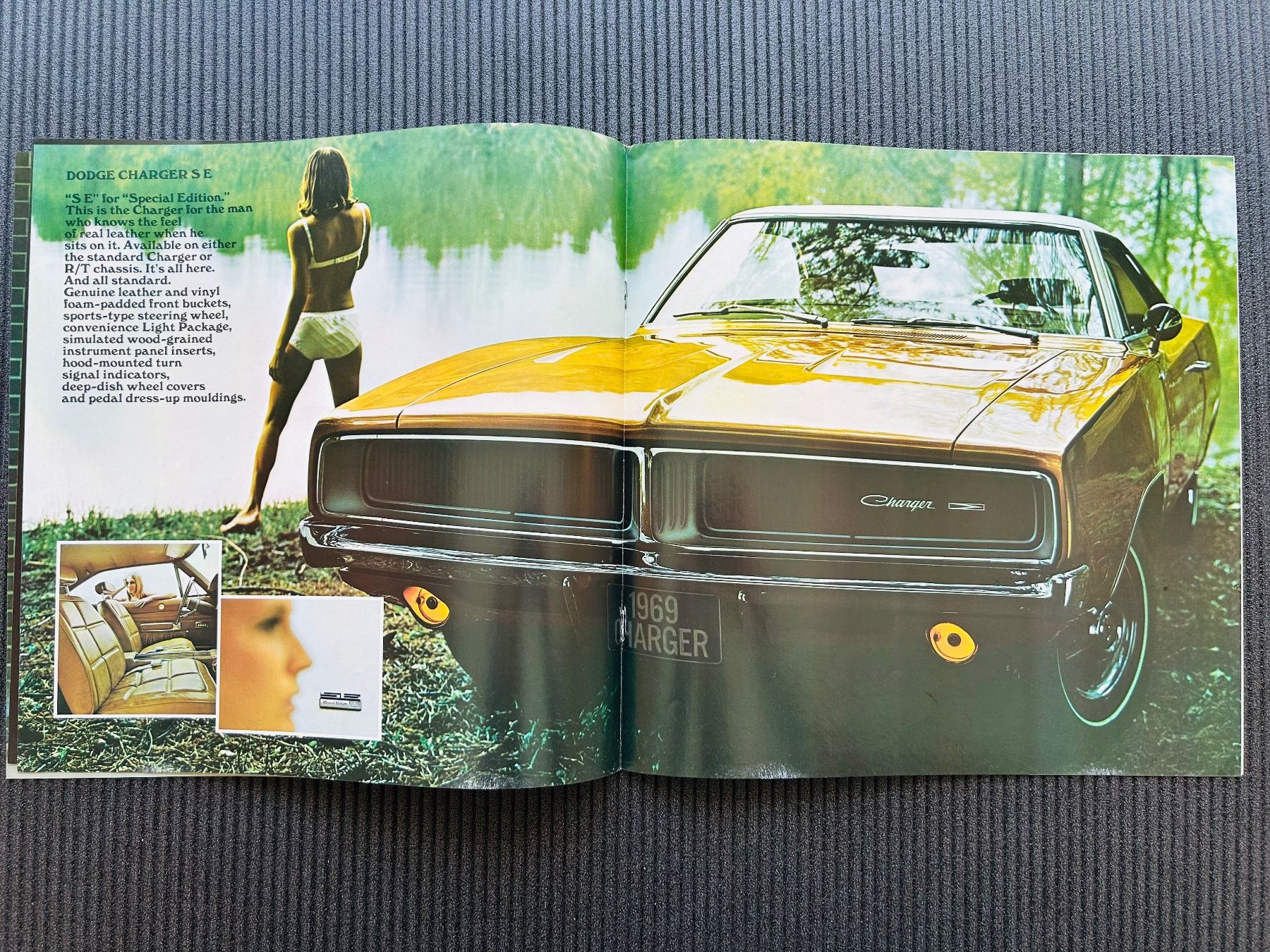 Dodge Documenti: Dodge Charger Original Brochure 1969 – Usato da Herrliberg venduto da surfcafe 3