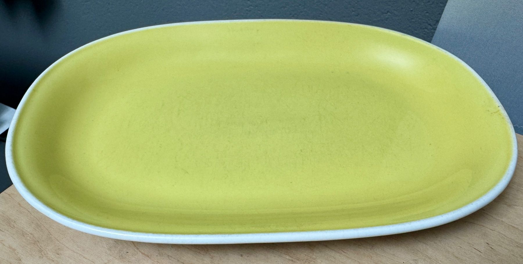 Rössler Piatti di portata: Rössler Schale Platte 32 cm gelb Servierschale – Usato da Rothrist venduto da Luckywinner 3