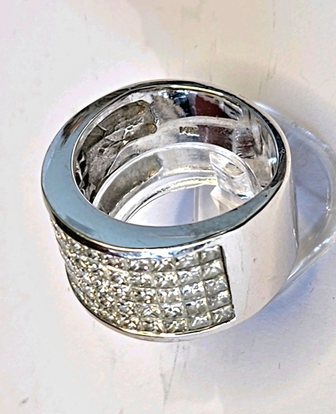 Bagues: Weissgoldring Diamanten – Neuf (Voir description) à Zürich par adriben 5