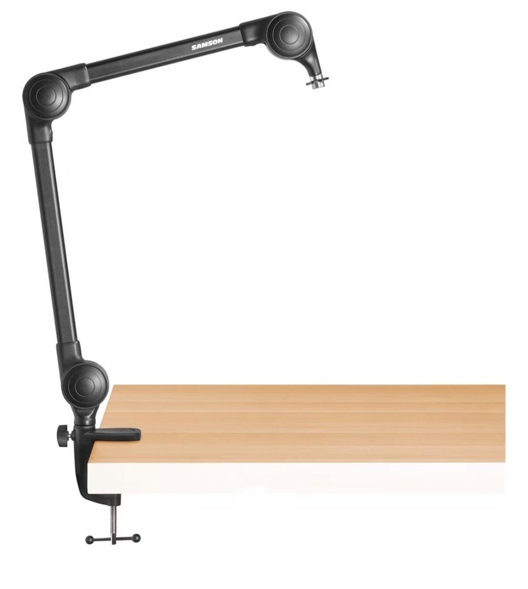 Supporti per strumenti musicali & leggii: 2 Mikrofonständer: Samson MicBoomArm Podcaster – Usato da Baden venduto da rocket85 2