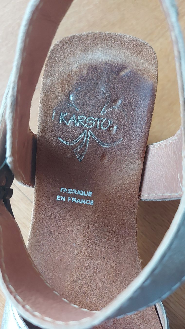 Damenschuhe: Vintage Karston Sandales style Sabots – Gebraucht aus Sion von aud_7pxl 7