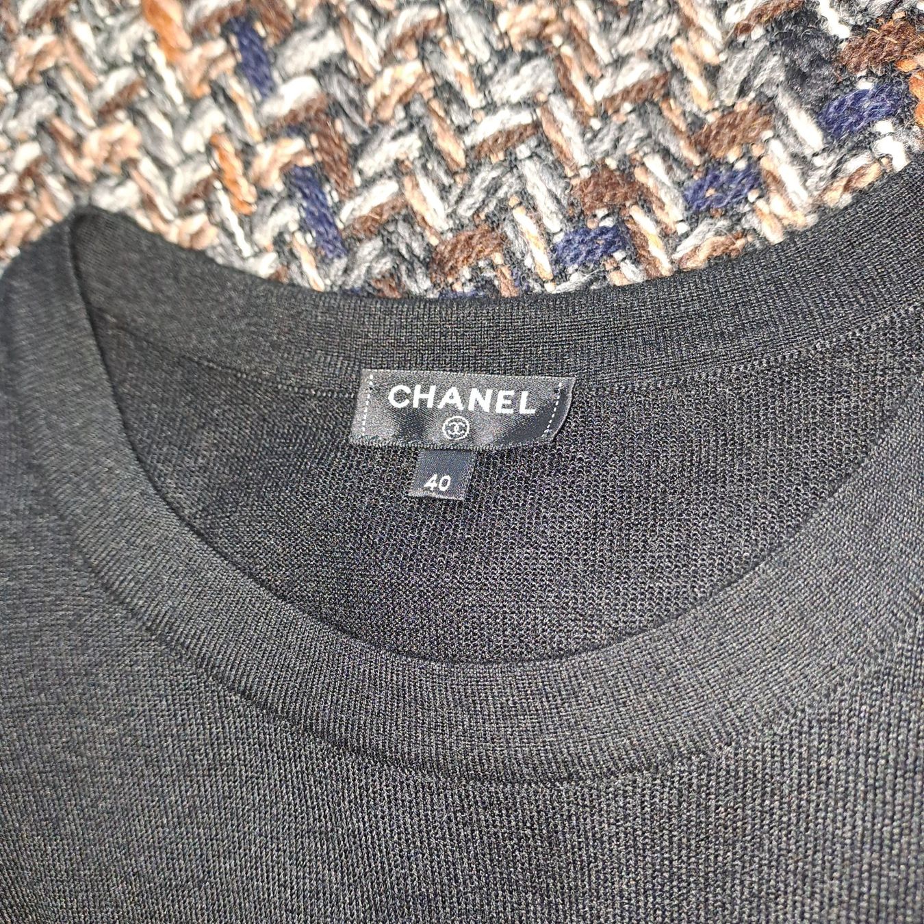 Chanel Pullover & Sweatshirts: CHANEL Pullover schwarz mit original Beleg – Neu (gemäss Beschreibung) aus Mettau von Rewima 3