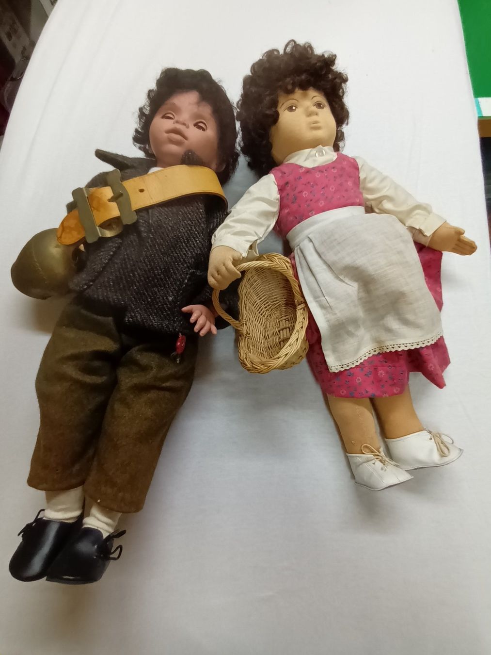 Bambole: Heidi und Peter  sehr lieblich 50cm  gross – Usato da sursee venduto da pasuro 4