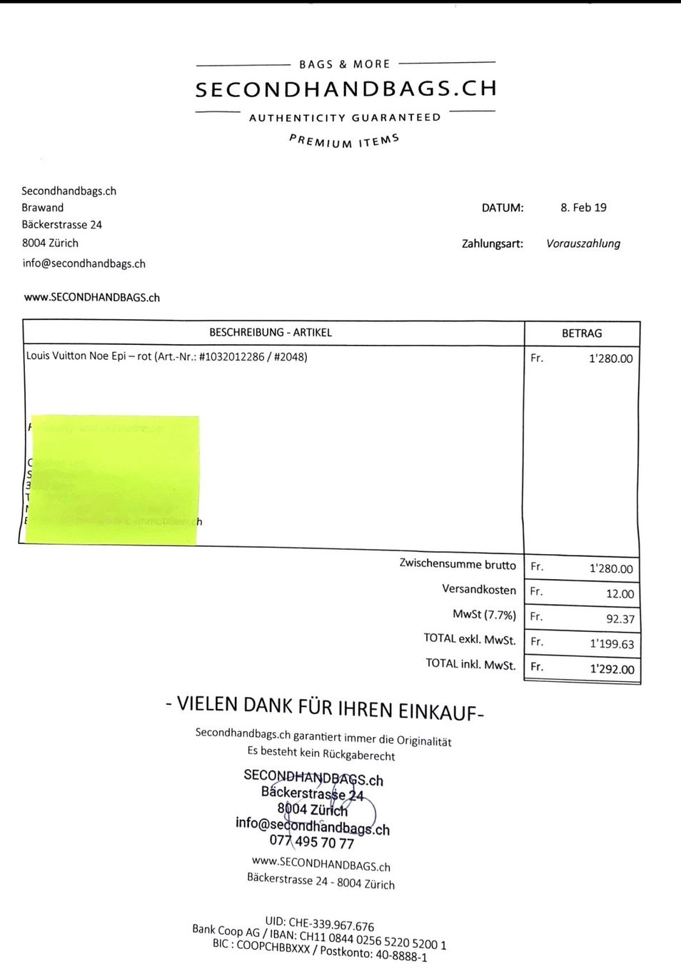 Louis Vuitton Borse da donna: Louis Vuitton rot Tasche – Usato da Bern venduto da GIGOLI 9