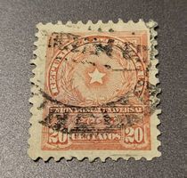 Paraguay 1913 alte briefmarke